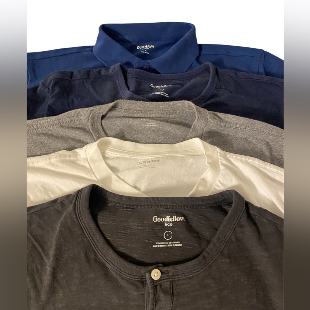 Lot of five (5) Large